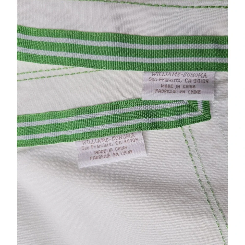 Williams Sonoma 2 Easter Garden Napkins & 1 Placemat Carrot‎ Bunny Embroidered